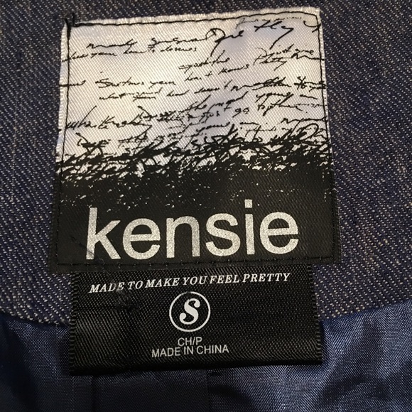 Kensie Jean Jacket S - Picture 6 of 8